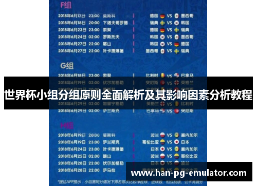 世界杯小组分组原则全面解析及其影响因素分析教程