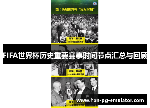FIFA世界杯历史重要赛事时间节点汇总与回顾 FIFA世界杯历史重要赛事时间节点汇总与回顾